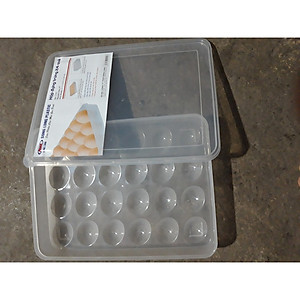 Khay đựng trứng có nắp đậy 24 quả 