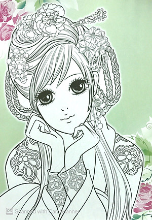 Sách Tô Màu Công Chúa Nhỏ - Tô Màu Công Chúa - Công Chúa Phương Đông