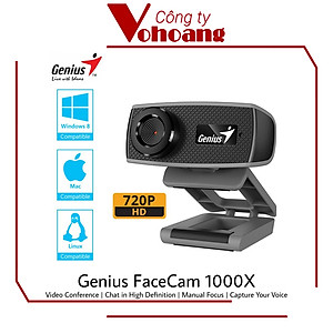Webcam Genius 1000x - Hàng Chính Hãng