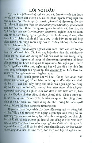 Ngữ Âm Học Và Âm Vị Học Tiếng Anh - English Phonetics And  Phonology - PGS.TS. Tô Minh Thanh; ThS. Phan Văn Quang 