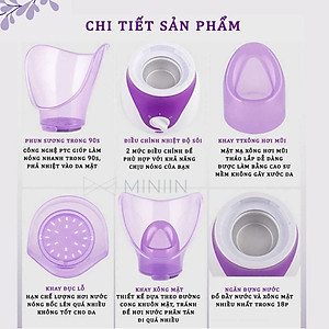 Máy Xông Tinh Dầu Mặt Mũi Họng Mini Hàng Chính Hãng MINIIN - Xông Hơi Thảo Dược Hoa Quả Tại Nhà - An Toàn Hiệu Quả 