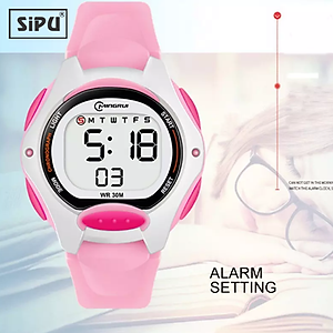 Đồng Hồ Trẻ Em Cao cấp MR 8207 Chính Hãng Không Vô Nước Đồng Hồ Điện Tử Thể Thao Cho Bé Trai Bé Gái