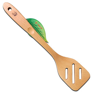 Sạn Xào 3 Rãnh Chiên Xào Thức Ăn - Sạn Gỗ TL39 Cán Dài  ( 35 x 8 cm ) - Đồ Gỗ Nhà Bếp Thương Hiệu Trường Sơn