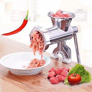 Máy Xay Thịt Bằng Tay Đế Kẹp Bàn - Cối Xay Thịt Quay Tay Đa Năng Không Gỉ, Nhỏ Gọn, Tiện Dụng - Hàng Loại 1 - Chính Hãng MINIIN 