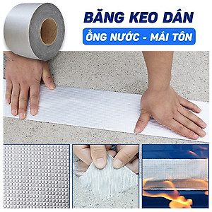Băng Keo Chống Thấm Rộng 5cm/10cm/15cm/20cm Dài 5m Siêu Dính, Chống Thấm Nước, Keo Chống Dột