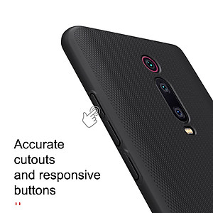 Ốp Lưng Sần Chống Sốc Cho Xiaomi Redmi K20 / K20 Pro hiệu Nillkin (Đính kèm giá đỡ hoặc miếng dán từ tính) - Hàng Chính Hãng