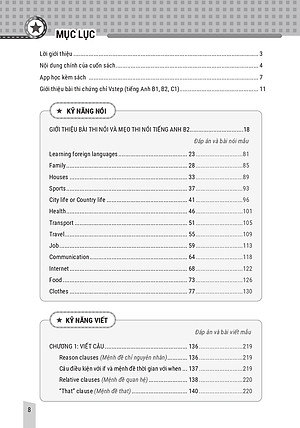 Combo 2 sách luyện thi B2 Vstep: Sách luyện thi B2 Vstep 4 kỹ năng và sách 30 đề thi viết luận tiếng Anh B1, B2 Vstep