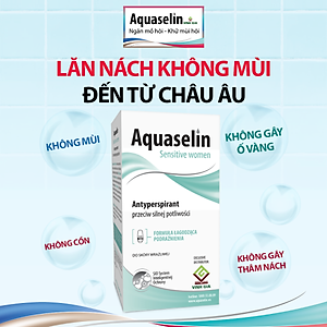 Lăn khử mùi dành cho nữ Aquaselin 50ml (loại nhẹ) ( DATE T9/26)