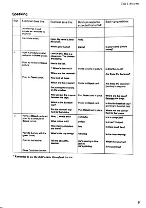 Cambridge English Young Learners 2 for Revised Exam from 2018 Starters Answer Booklet: Authentic Examination Papers