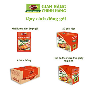 Combo 3 gói Xốt Gia vị hoàn chỉnh Barona - Thịt Nướng Hàn Quốc 80gr