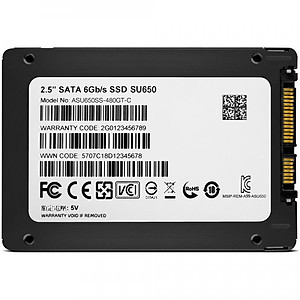 Ổ cứng SSD ADATA Ultimate SU650 Sata III 3D-NAND 2.5 inch 120GB - Hàng Chính Hãng