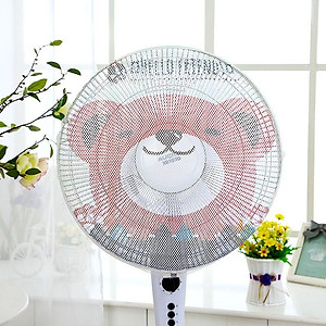 Lưới Bọc Lồng Quạt Máy An Toàn Cho Bé Mẫu Hoạt Hình Dễ Thương