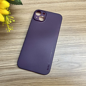 Ốp lưng Memumi dành cho iPhone 14 Plus siêu mỏng màu tím - hàng chính hãng