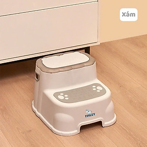 Ghế bậc thang kê chân đi vệ sinh, đánh răng, ghế tắm UNMEI cho bé và người lớn hình sư tử