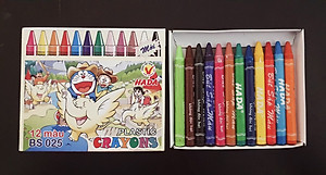 Túi tô màu song ngữ Anh Việt - Tô màu sáng tạo cho trẻ 3 - 4 tuổi - Tặng kèm bộ sáp 12 màu