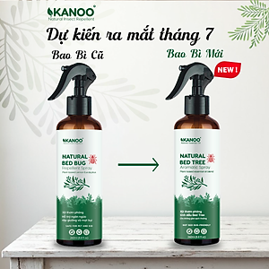 Bình xịt thơm phòng hỗ trợ ngăn ngừa ve bọ, rệp giường, mạt bụi KANOO, thành phần từ thảo dược tự nhiên. Bình xịt thơm phòng, hỗ trợ đuổi côn trùng