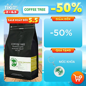 Cà phê bột nguyên chất 100% Coffee Tree đặc biệt 500gr thơm ngon, đậm đà - Cà phê rang xay pha phin gu việt