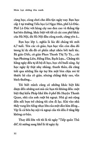 Nhìn lại những thu xanh - Hồi ký Ngô Huy Cẩn, Trần Lưu Vân Hiền - Sách gây quỹ từ thiện cho Quỹ Trò Nghèo Vùng Cao