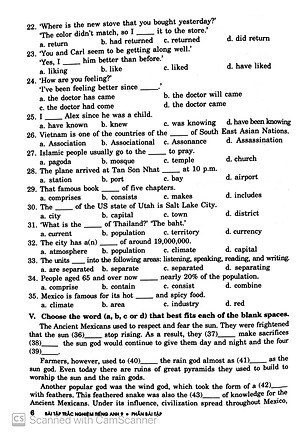 Sách Bài Tập Trắc Nghiệm Tiếng Anh 9 (Có Đáp Án)