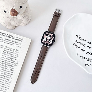 Dây đeo dành Cho đồng hồ thông minh Xiaomi Redmi Watch 4 / Mi band 8 Pro - Dây da đeo 22mm cho smartwatch Redmi Watch 4 / Mi band 8 Pro- Hàng chính hãng