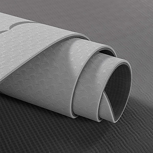 [LOẠI TỐT - HÀNG CAO CẤP] Thảm Tập Yoga 8mm, Tập Gym dộ dày 5-8mm 2 Lớp không mùi chống trơn trượt - Chính hãng dododios