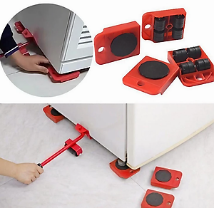 Bộ dụng cụ nâng KG09 di chuyển bàn ghế, tủ lạnh, đồ đạc thông minh, đa năng hỗ trợ vật nặng lên 150kg - Hàng chính hãng