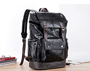 Balo nam da tự nhiên công suất lớn phong cách mới