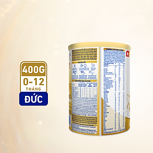 Sữa bột Nestlé NAN SUPREMEPRO 1 400g nhập khẩu Đức với 5HMO & đạm Gentle Optipro ( Dành cho trẻ từ 0 - 12 tháng tuổi)