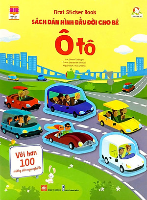 First Sticker Book - Sách Dán Hình Đầu Đời Cho Bé - Ô Tô