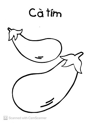 Sách Bé Tập Tô Màu - Rau Củ (Tái Bản)