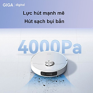 Robot Hút Bụi Lau Nhà Dreame L10 Prime Giặt Giẻ Tự Động 4000 Pa - Hàng Chính Hãng