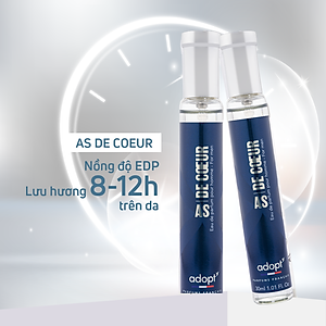 Nước hoa nam,nước hoa quang linh chính hãng Adopt as decour hương thơm sang trọng mạnh mẽ dung tích 30ml