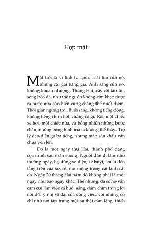 Sách Chương Trình Nghị Sự