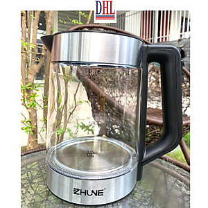 Ấm siêu tốc, ấm thủy tinh cao cấp ZHUNE 1.8L công suất 1500W hàng chính hãng