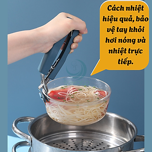 Kẹp Gắp Nồi Chống Nóng Đa Năng- Kẹp Gắp Đồ Nóng Thông Minh- Kẹp Gắp Nồi/Bát Chịu Nhiệt- Kẹp Gắp Khay Nướng Chống Trượt- Kẹp Gắp Đồ Nhà Bếp An Toàn