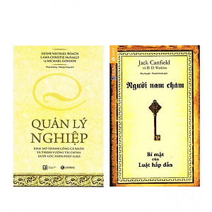 Combo Quản Lý Nghiệp (Tái Bản) + Người Nam Châm - Bí Mật Của Luật Hấp Dẫn (Tái Bản)