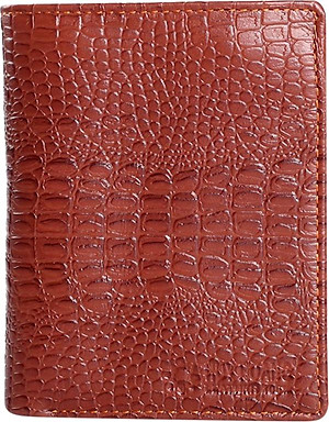 Bộ Ví & Thắt Lưng Nam Vân Cá Sấu Huy Hoàng HT2121-HT4115 (23 x 11,5 cm) - Đen