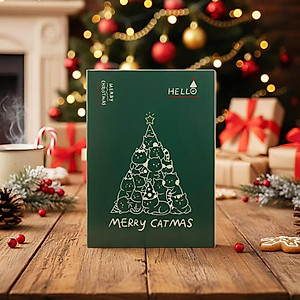 Sổ Note Christmas Cat-Dog - Kẻ Ngang - 144 Trang 100gsm - The Sun 02
