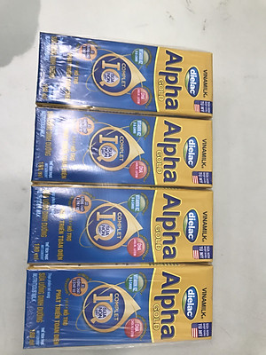 THÙNG 48 HỘP SỮA BỘT PHA SẴN DIELAC ALPHA GOLD IQ 180ML