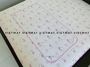 Combo 2 Tấm Lót Chống Thấm VIETMAT Màu Hồng (Size 70 x 100 cm)