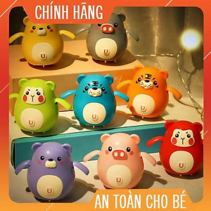 Đồ Chơi Lật Đật Cho Bé Biết Đi Có Nam Châm Từ Tính Đi Theo Nhau có hình ngộ nghĩnh tự động cho bé trai và gái