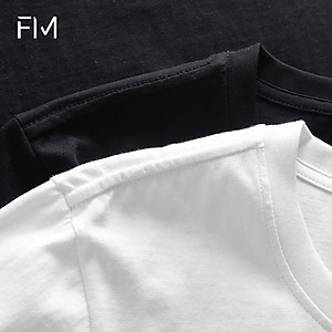Áo Thun Cotton Nam Cổ Tròn Form Rộng In Hình Cá Tính, Trẻ Trung - FORMEN SHOP - FMPS168