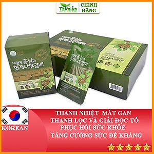 Nước Hồng Sâm Bổ Gan Deadong Hàn Quốc Hộp 30 Gói x 50ml
