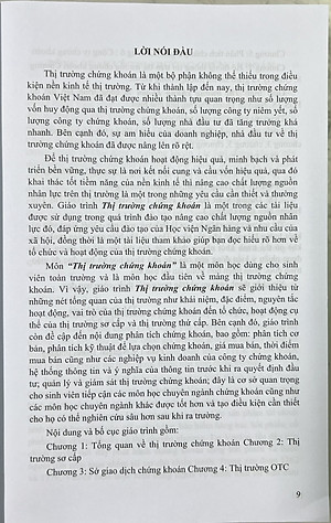 Sách - Giáo trình Thị trường Chứng khoán