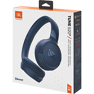 Tai nghe chụp tai Bluetooth JBL Tune 520BT JBLT520BT - Hàng chính hãng
