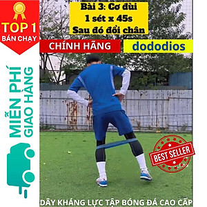 Dây kháng lực tập đá banh sút mạnh - Chính hãng dododios