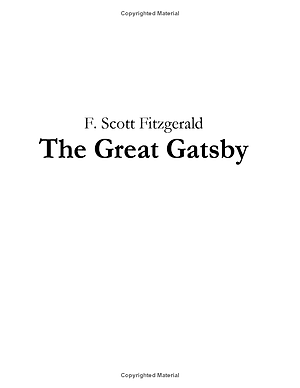 Sách The Great Gatsby - Vintage