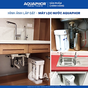 Máy Lọc Nước AQUAPHOR MORION DWM-101S Chuẩn Nước Uống Trực Tiếp, Công Nghệ RO Không Dùng Điện - Nhập Khẩu Châu Âu, Hàng Chính Hãng