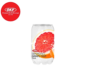 Nước ngọt có ga giải khát vị bưởi (NƯỚC BƯỞI CÓ GA) OKF HÀN QUỐC x 24 lon 350ml