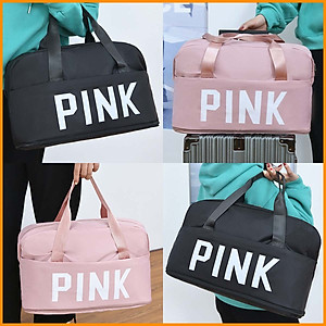Túi du lịch 2 tầng cỡ lớn chống nước siêu nhẹ cho nam nữ chính hãng cao cấp MySun PINK